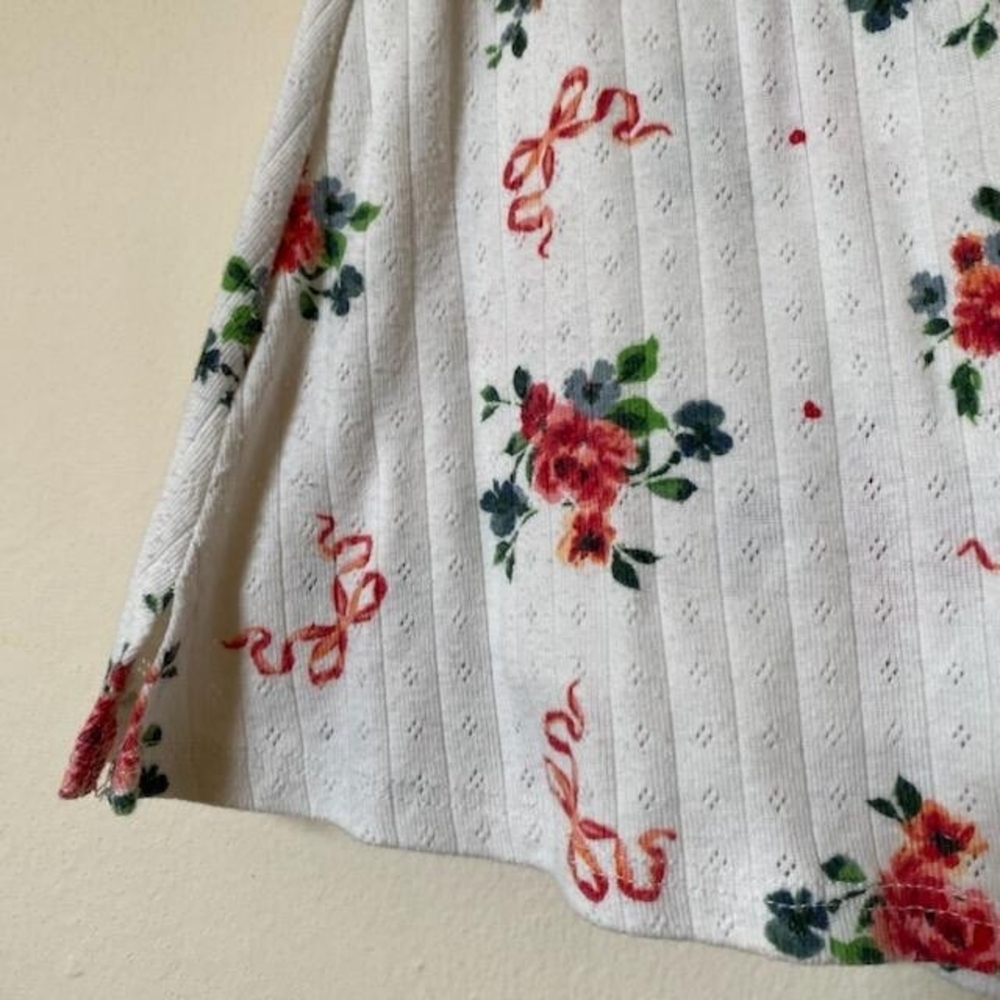 LISA SAYS GAH | Floral Mini-Skirt - Picture 4 of 12